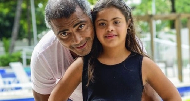 Você está visualizando atualmente Romário diz que filha com sindrome de down deu outro sentido em sua vida